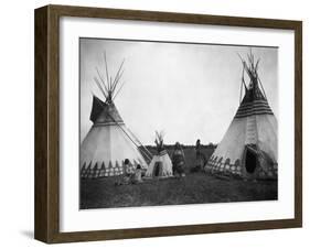 The Blackfeet Indians-null-Framed Photographic Print