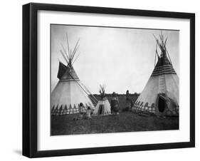 The Blackfeet Indians-null-Framed Photographic Print