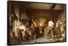 The Blacksmith's Forge-Paul Soyer-Framed Stretched Canvas