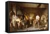 The Blacksmith's Forge-Paul Soyer-Framed Stretched Canvas
