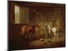 The Blacksmith's Shop, c.1810-20-Henry Bernard Chalon-Mounted Giclee Print