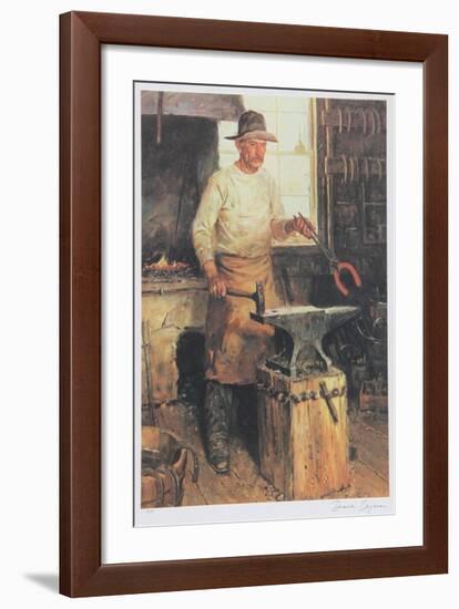 The Blacksmith-Duane Bryers-Framed Limited Edition