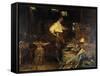 The Blacksmith-Jefferson David Chalfant-Framed Stretched Canvas