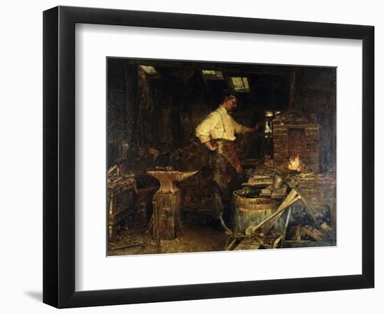 The Blacksmith-Jefferson David Chalfant-Framed Giclee Print