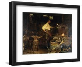The Blacksmith-Jefferson David Chalfant-Framed Giclee Print