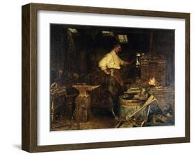 The Blacksmith-Jefferson David Chalfant-Framed Giclee Print