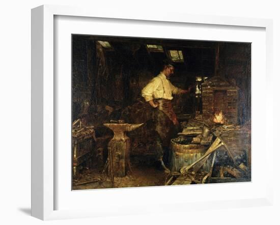 The Blacksmith-Jefferson David Chalfant-Framed Giclee Print