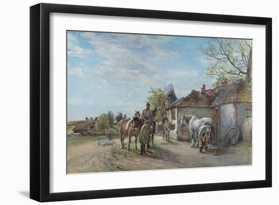 The Blacksmith-Mark Fisher-Framed Giclee Print