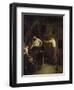 The Blacksmiths, Memory of Treport, 1857-Francois Bonvin-Framed Giclee Print