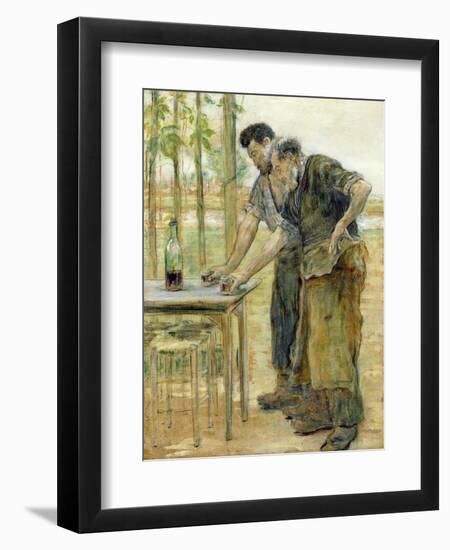 The Blacksmiths-Jean Francois Raffaelli-Framed Giclee Print