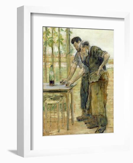 The Blacksmiths-Jean Francois Raffaelli-Framed Giclee Print