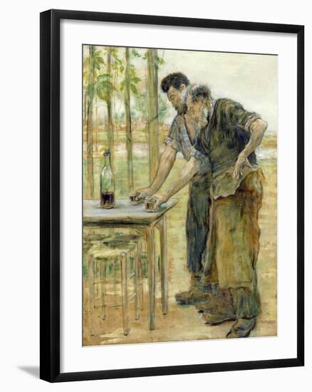 The Blacksmiths-Jean Francois Raffaelli-Framed Giclee Print