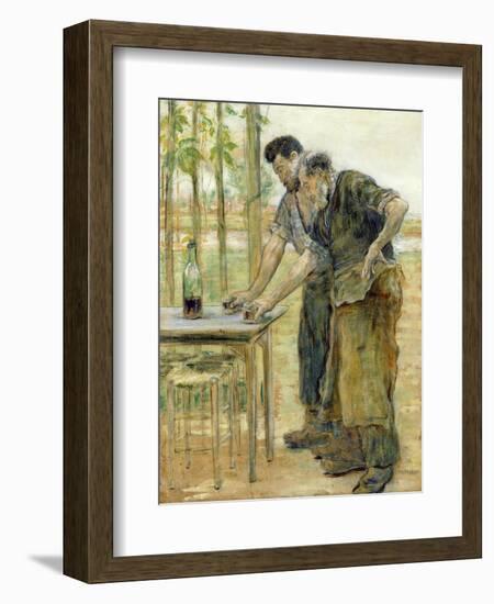 The Blacksmiths-Jean Francois Raffaelli-Framed Premium Giclee Print