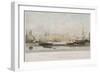 The Blackwall Railway Terminus and Brunswick Pier, Blackwall, Poplar, London, C1840-Thomas Picken-Framed Giclee Print