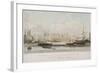 The Blackwall Railway Terminus and Brunswick Pier, Blackwall, Poplar, London, C1840-Thomas Picken-Framed Giclee Print