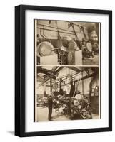 The Blanching Room is Where Blanks after Annealing Have Their Surfaces Polished-null-Framed Photographic Print