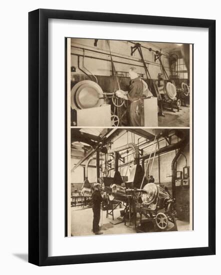 The Blanching Room is Where Blanks after Annealing Have Their Surfaces Polished-null-Framed Photographic Print