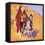 The Blanket Indian-Stanley L Wood-Framed Stretched Canvas