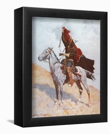 The Blanket Signal-Frederic Sackrider Remington-Framed Mini Poster