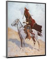 The Blanket Signal-Frederic Sackrider Remington-Mounted Mini Poster