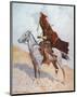 The Blanket Signal-Frederic Sackrider Remington-Mounted Mini Poster