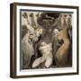 The Blasphemer-William Blake-Framed Premium Giclee Print