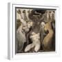 The Blasphemer-William Blake-Framed Premium Giclee Print