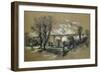 The Blatchford Viaduct, C1835 (Pencil with Wash on Paper)-John Cooke Bourne-Framed Giclee Print