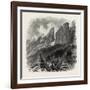 The Blattkogel, from the Sellajoch, Dolomites, South Tyrol, Italy, 19th Century-null-Framed Giclee Print