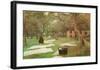 The Bleaching-Ground-Max Liebermann-Framed Art Print