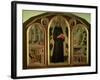 The Blessed Agostino Novello Altarpiece, with four of his miracles, c.1328-Simone Martini-Framed Giclee Print