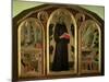 The Blessed Agostino Novello Altarpiece, with four of his miracles, c.1328-Simone Martini-Mounted Giclee Print