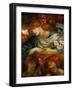 The Blessed Damozel. (1875-1879).-Dante Gabriel Rossetti-Framed Giclee Print