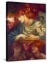 The Blessed Damozel, 1875-79-Dante Gabriel Rossetti-Stretched Canvas