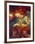 The Blessed Damozel, 1875-79-Dante Gabriel Rossetti-Framed Giclee Print