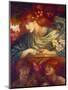 The Blessed Damozel, 1875-79-Dante Gabriel Rossetti-Mounted Premium Giclee Print