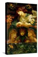 The Blessed Damozel-Dante Gabriel Rossetti-Stretched Canvas