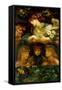 The Blessed Damozel-Dante Gabriel Rossetti-Framed Stretched Canvas