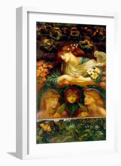 The Blessed Damozel-Dante Gabriel Rossetti-Framed Giclee Print