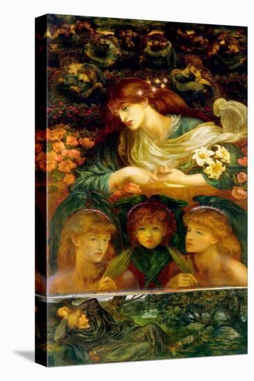 The Blessed Damozel-Dante Gabriel Rossetti-Stretched Canvas