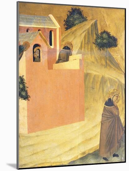 The Blessed Escapes from the Convent and Crosses the River Lamone-null-Mounted Giclee Print