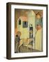 The Blessed Goes Begging the Materials to Build the Monastery-null-Framed Giclee Print