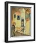 The Blessed Goes Begging the Materials to Build the Monastery-null-Framed Giclee Print