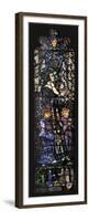 The Blessed Julie with Two Children, 1927-Harry Clarke-Framed Premium Giclee Print
