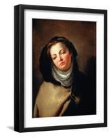 The Blessed Laduina-Giambattista Tiepolo-Framed Giclee Print