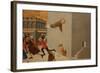 The Blessed Ranieri Frees the Poors from a Florentine Jail-Sassetta-Framed Giclee Print