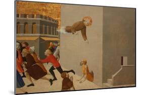 The Blessed Ranieri Frees the Poors from a Florentine Jail-Sassetta-Mounted Giclee Print