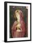 The Blessed Virgin, Detail of the Rood Screen, Church of St. Helen, Gateley, Norfolk, Uk-null-Framed Giclee Print