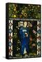 The Blessed Virgin Mary, for the East Window of St. Martin's Church, Brampton, Cumbria-Edward Burne-Jones-Framed Stretched Canvas