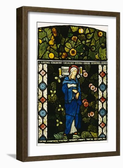 The Blessed Virgin Mary, Morris and Co.-Edward Burne-Jones-Framed Giclee Print